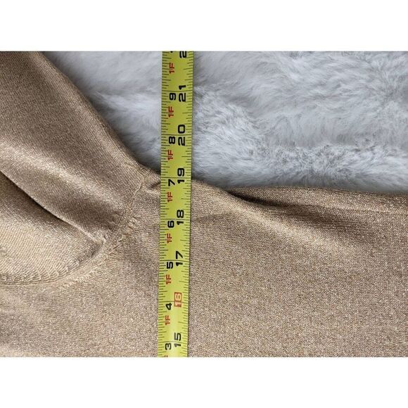 Talbots Womens Knit Good Metallic Turtleneck Sweater Button up Front Cardigan 2 - Picture 12 of 15